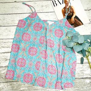 Cynthia Rowley Medallion Tank Top